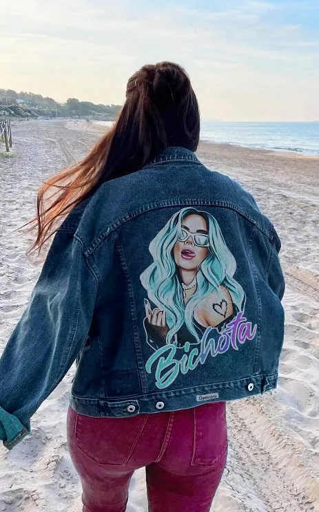 chaqueta personalizada iborrero custom denim jacket regalos personalizados originales