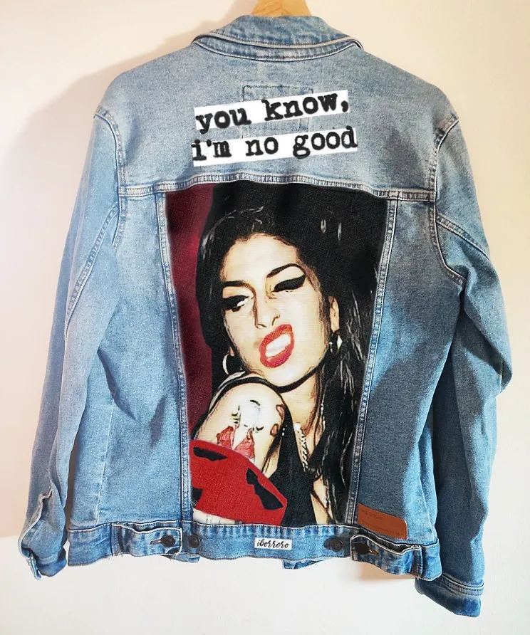 chaqueta personalizada iborrero custom denim jacket regalos personalizados originales