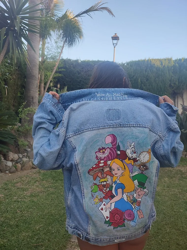 chaqueta personalizada iborrero custom denim jacket regalos personalizados originales