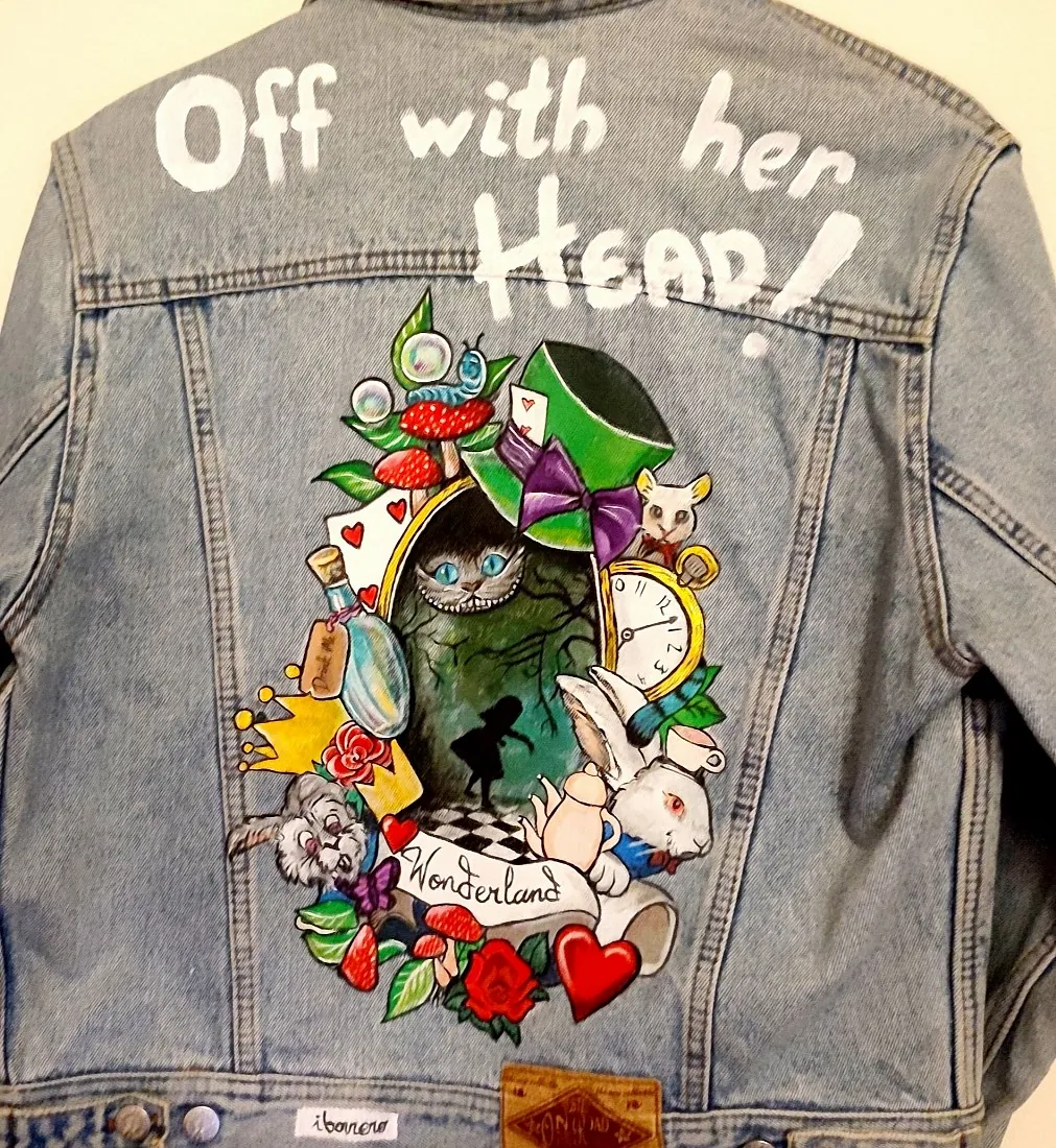 chaqueta personalizada iborrero custom denim jacket regalos personalizados originales