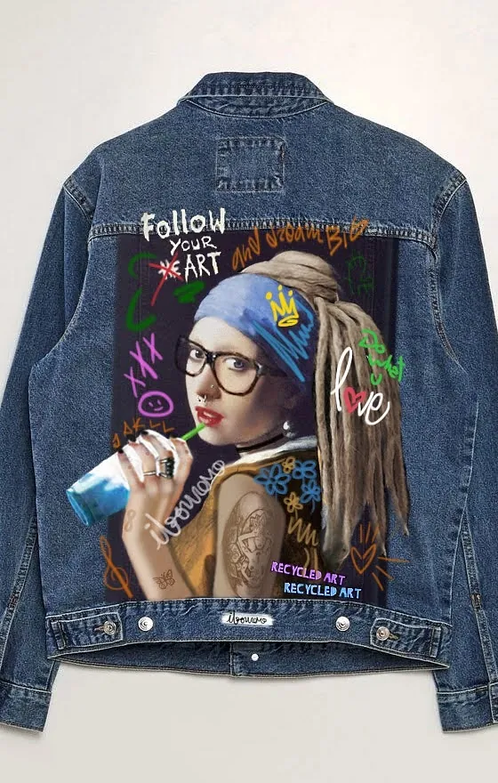 chaqueta personalizada iborrero custom denim jacket regalos personalizados originales