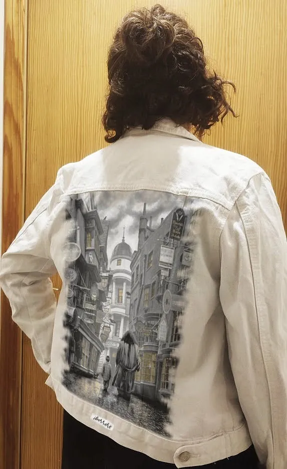 chaqueta personalizada iborrero custom denim jacket regalos personalizados originales