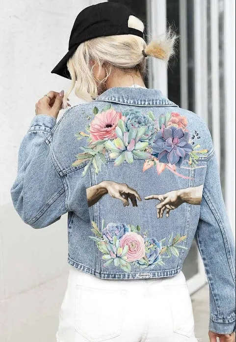 chaqueta personalizada iborrero custom denim jacket regalos personalizados originales